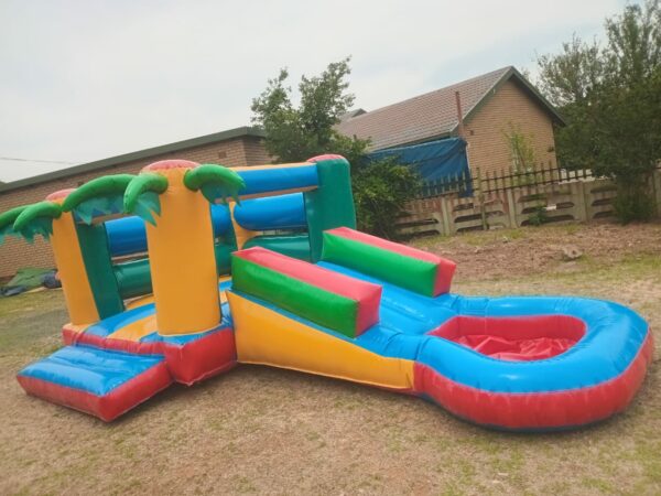 Jump & Slide with Palm Tree