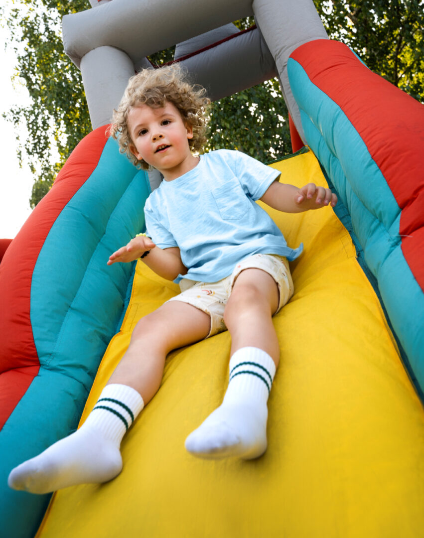 Party rental inflatable bounce house